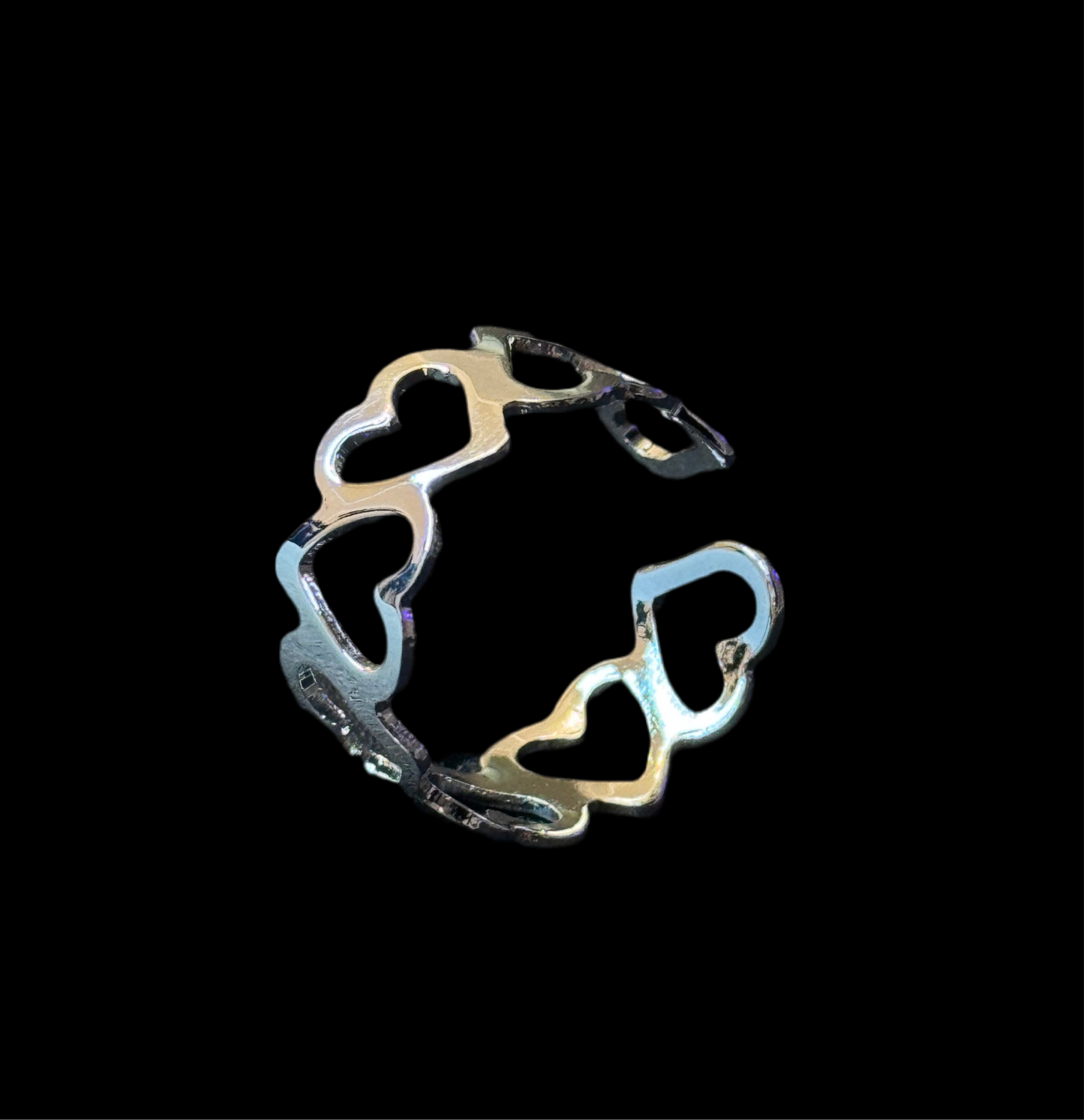 RING „LOVE SHOTS“. Edelstahl