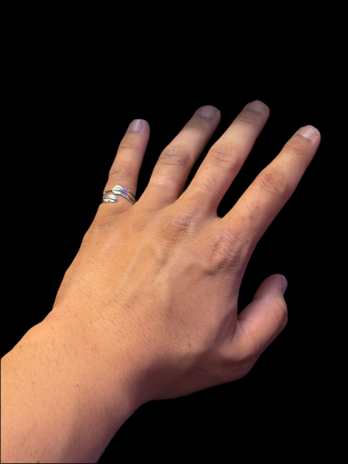 RING „FEDÄR“. Modeschmuck