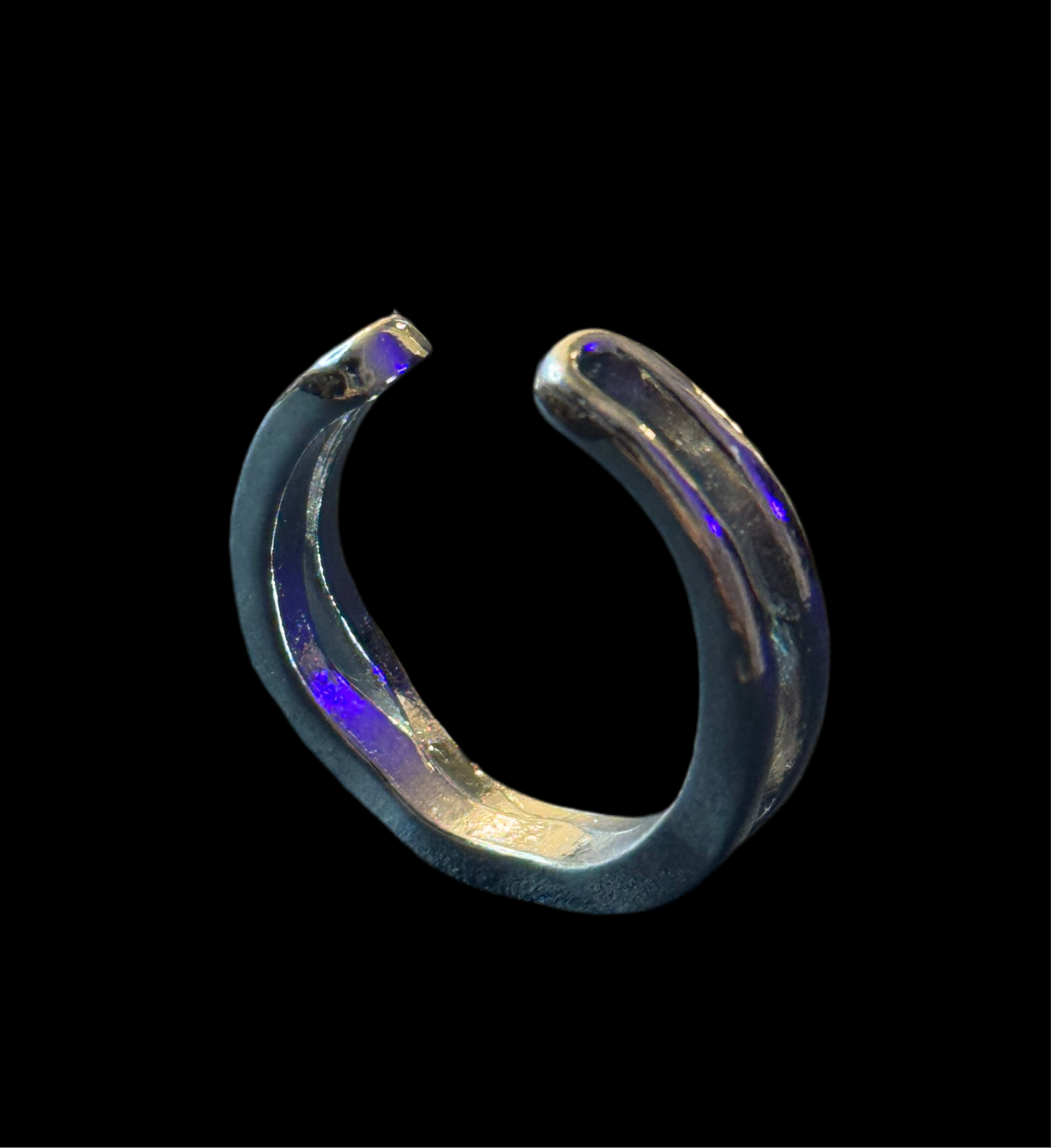 RING „WAVE BUM“. Modeschmuck