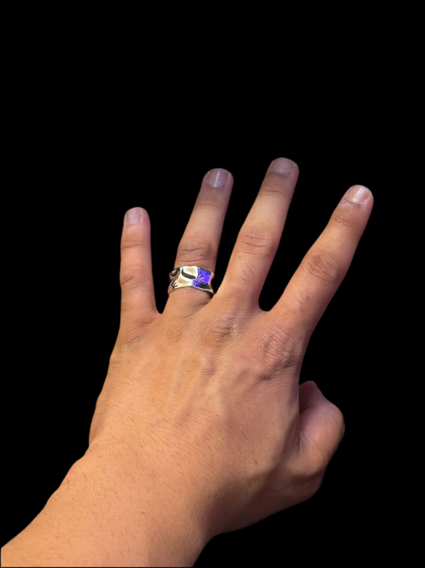 RING „DRIP XL“. Modeschmuck