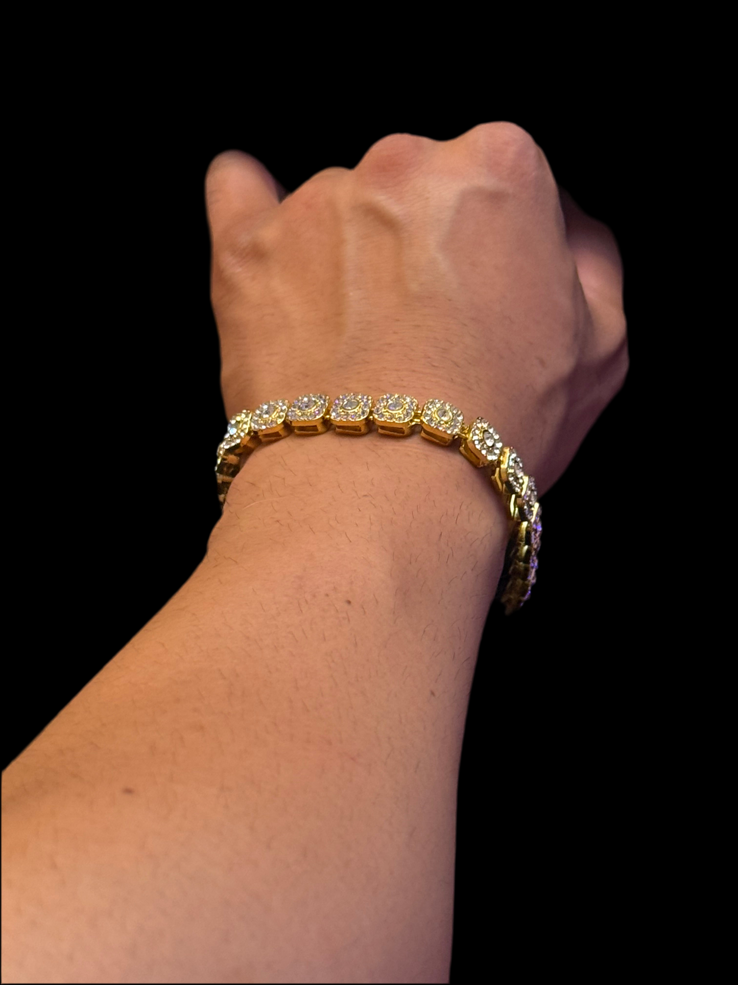 ARMBAND „CUBAN G“. Modeschmuck