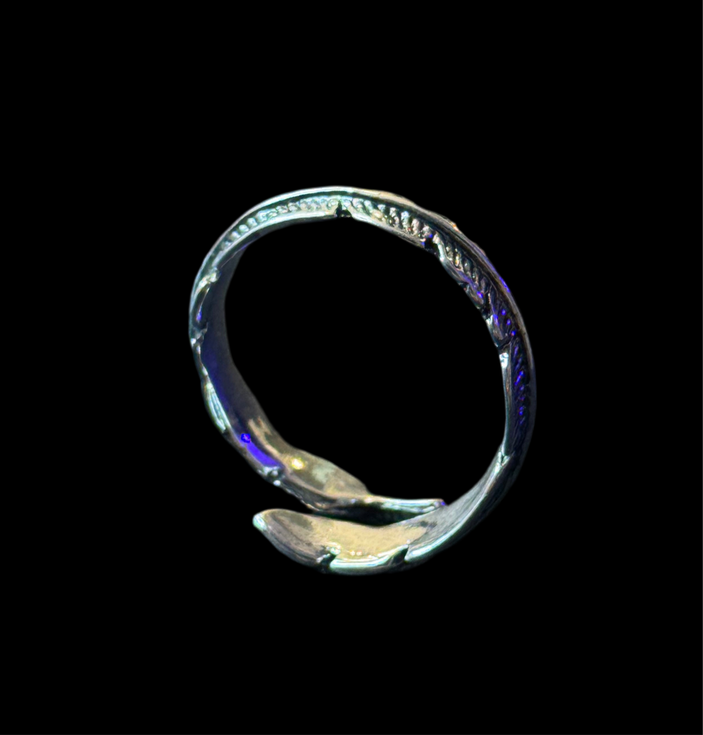 RING „FEDÄR“. Modeschmuck