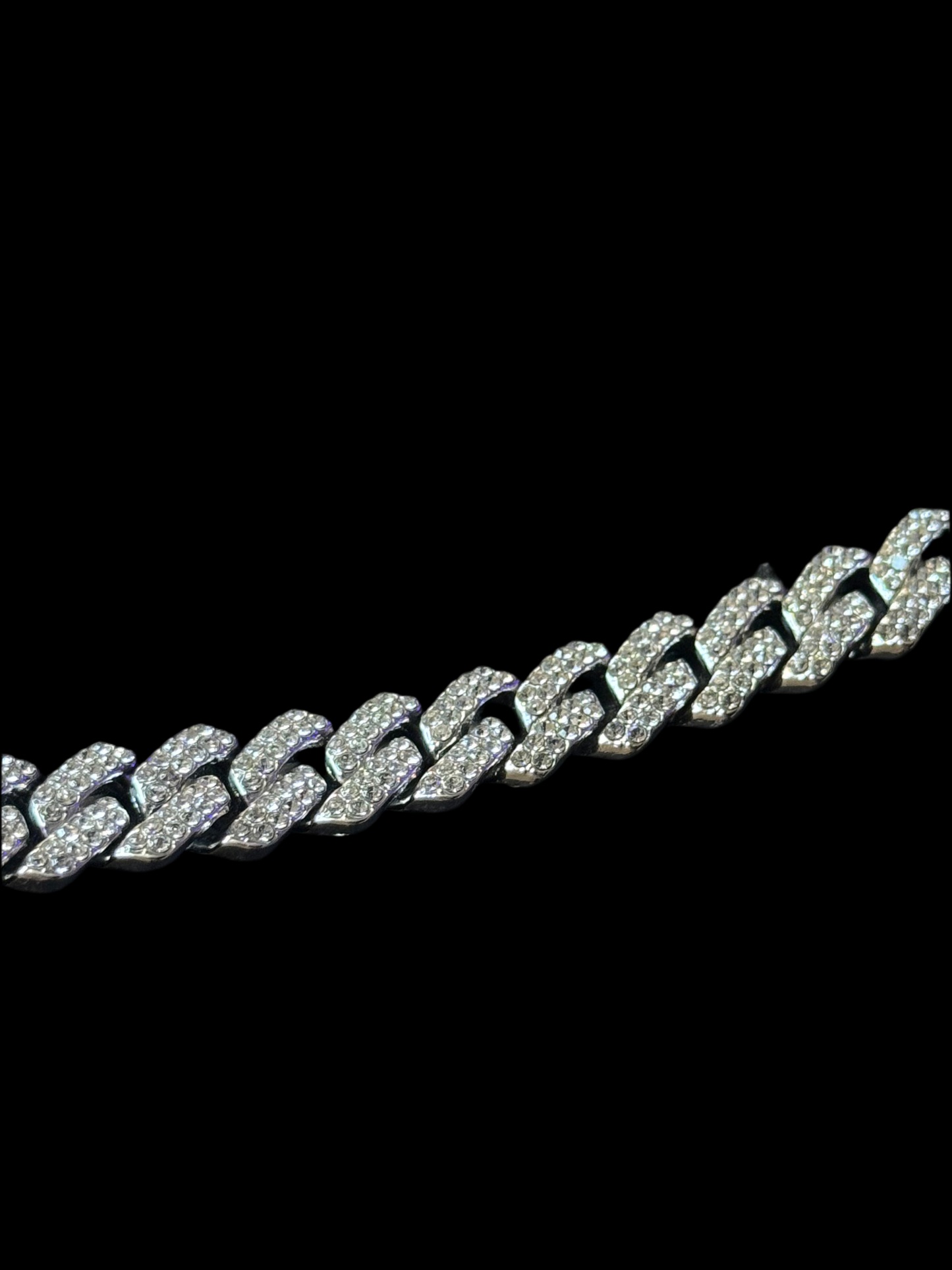 ARMBAND „CUBAN W“. Modeschmuck