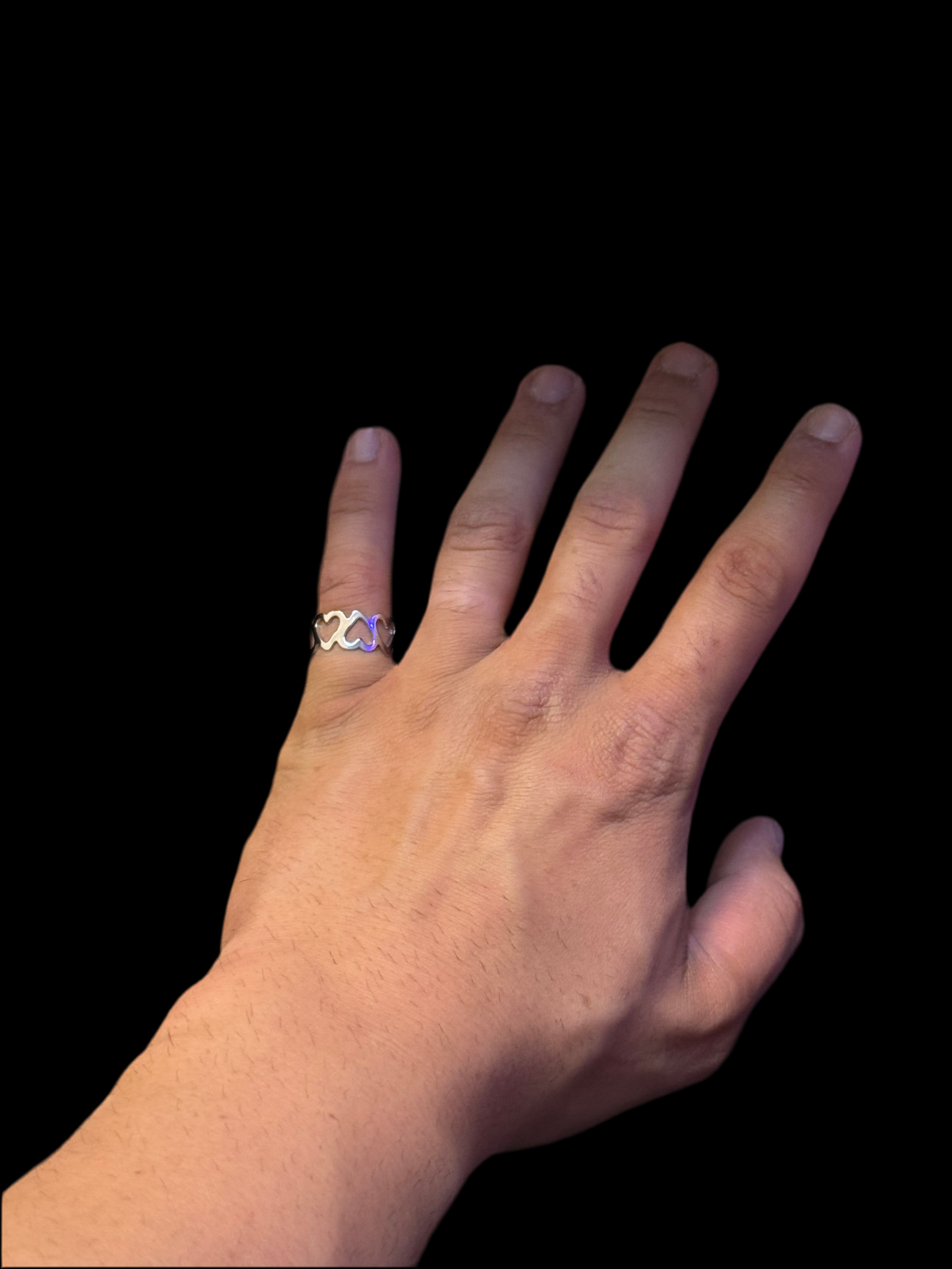 RING „LOVE SHOTS“. Edelstahl