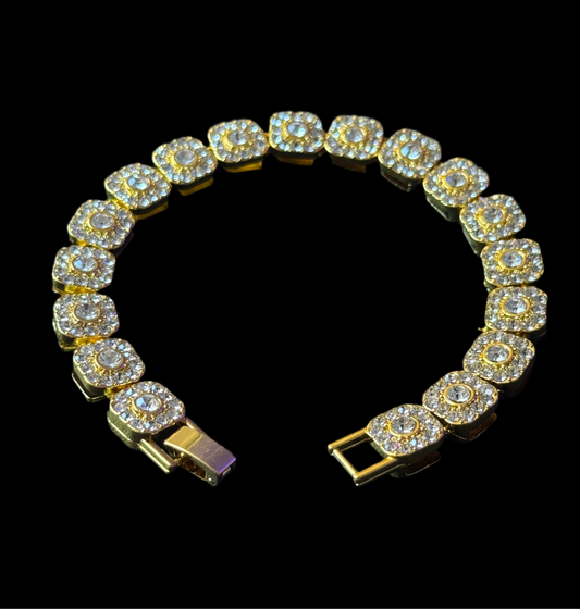 ARMBAND „CUBAN G“.                        Modeschmuck
