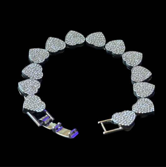 ARMBAND „HEART W“                          Modeschmuck