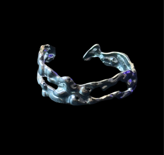 RING „MELTY“.                                     Edelstahl