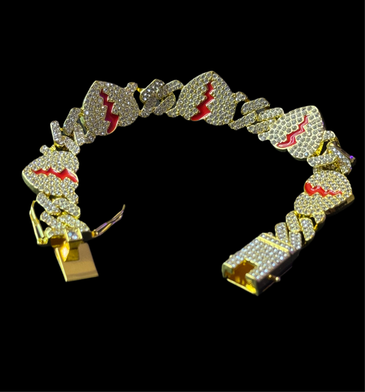 ARMBAND „BROKEN“.                                                 Modeschmuck