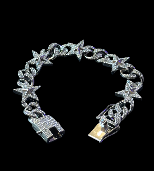 ARMBAND „ICE STAR“.                      Modeschmuck