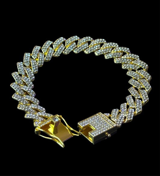 ARMBAND „CUBAN G“.                            Modeschmuck