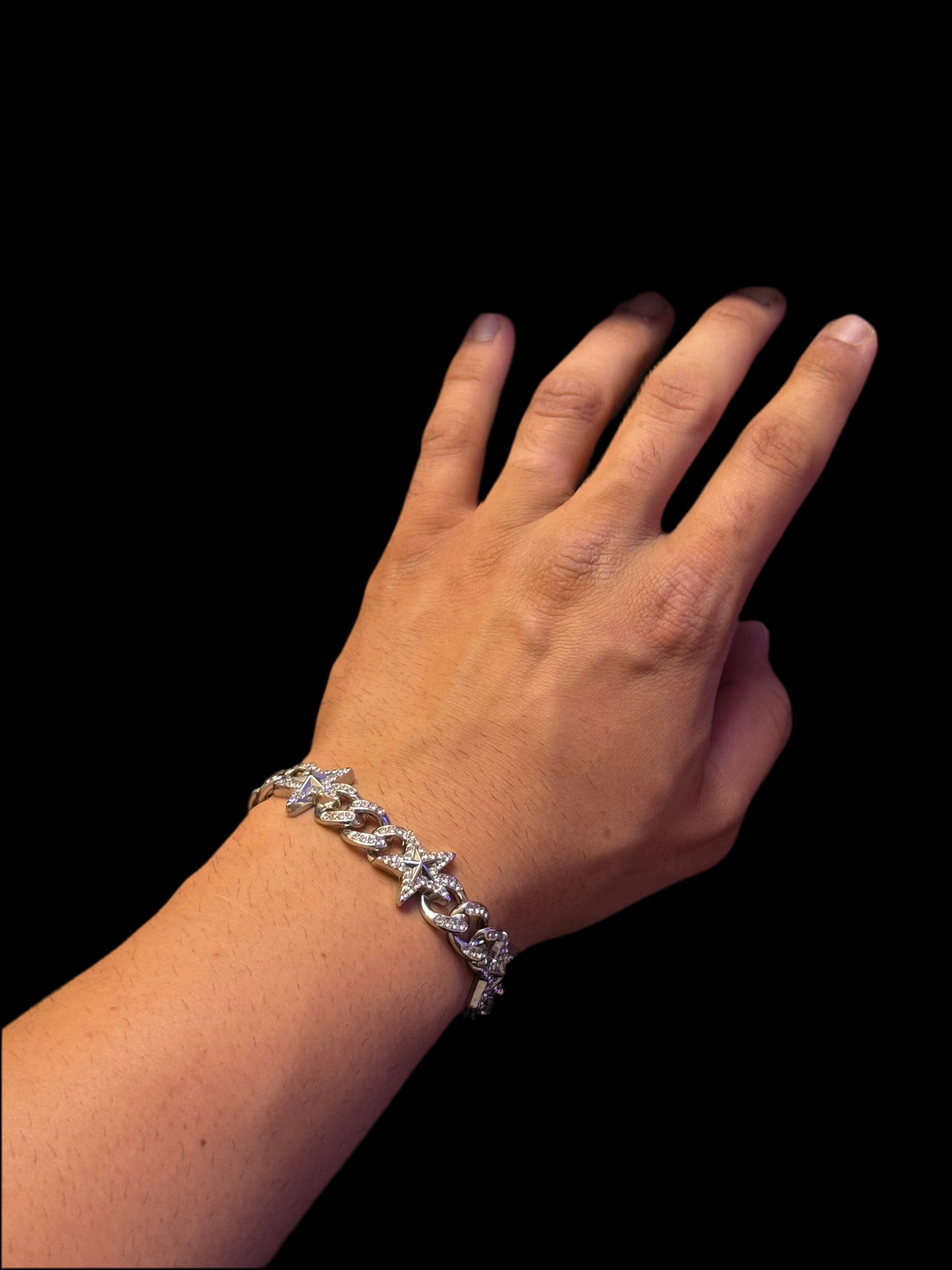 ARMBAND „ICE STAR“.                      Modeschmuck